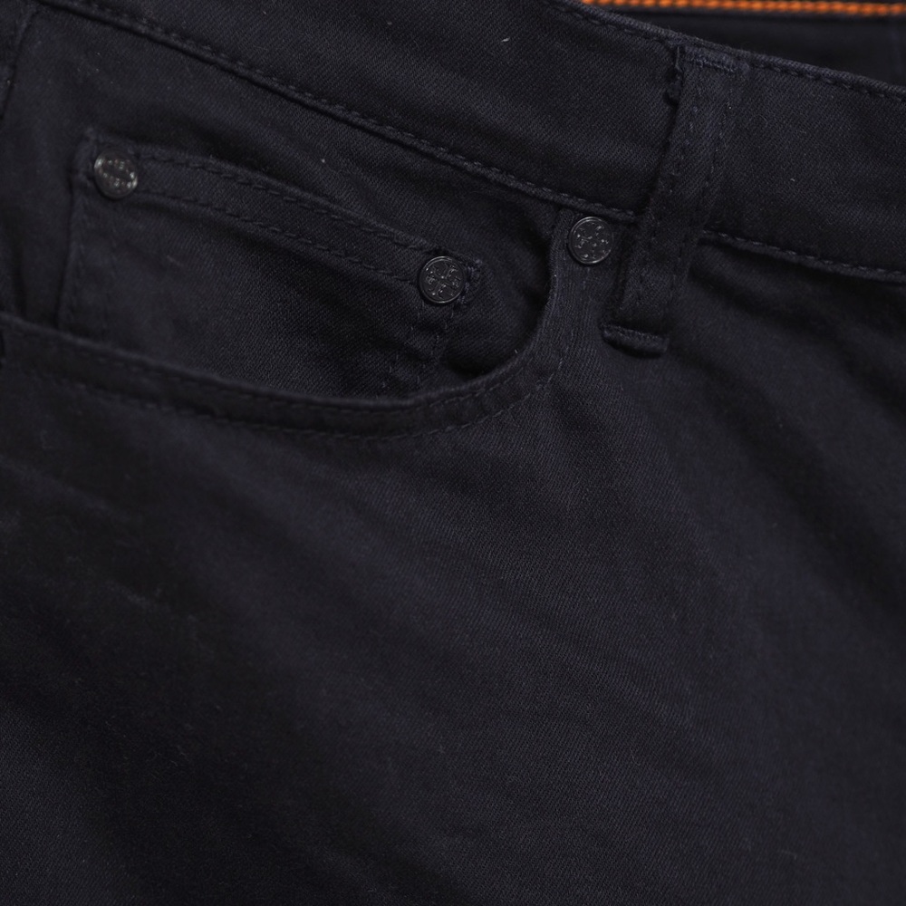 Tory Burch | navy cotton blend pants size 30 - Picture 4 of 7